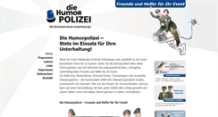 Desktop Screenshot of die-humorpolizei.de
